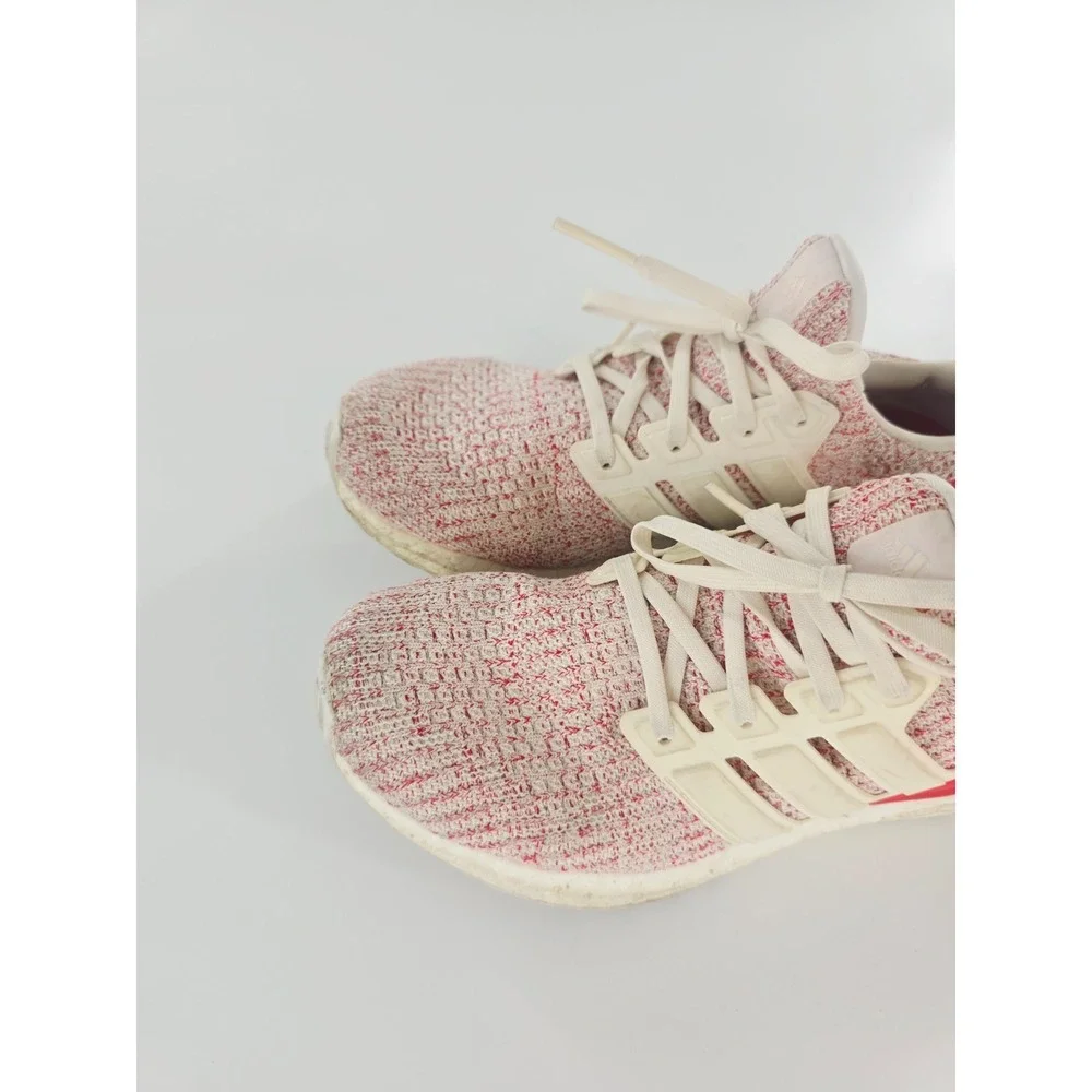 Adidas UltraBoost 4.0‎ Active Red 2018 Women's Size 8 Running Shoes Sneakers